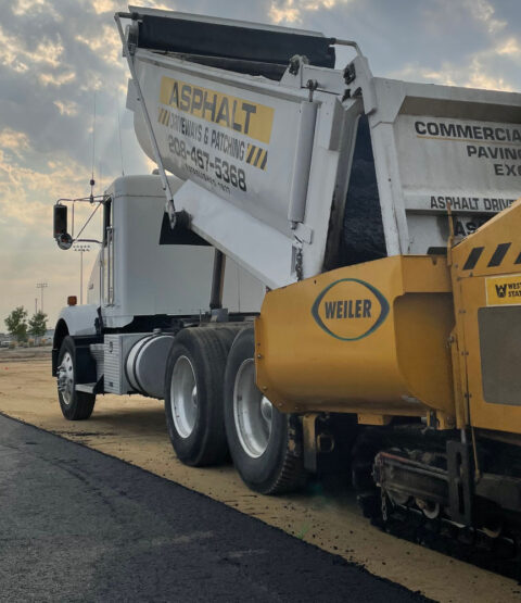 Asphalt Driveways & Patching Truck